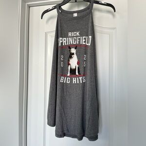 Rick Springfield Graphic Concert Tank, 2025 Tour, XXL